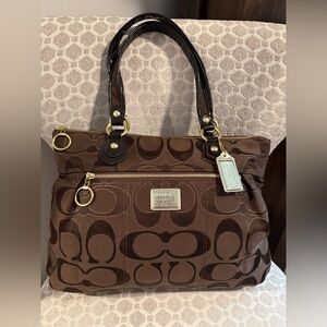 Coach Poppy Glam Tote